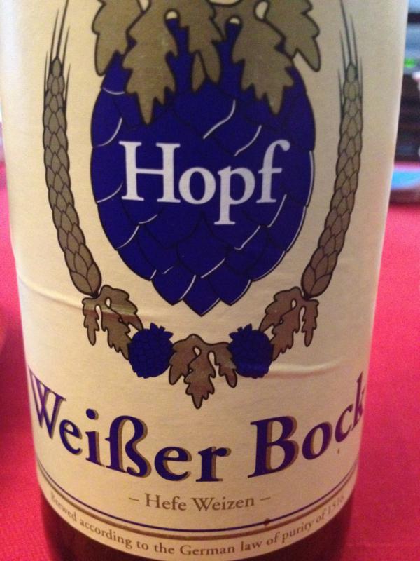 Hopf Weisser Bock