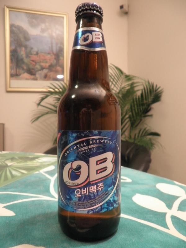 OB Lager Beer