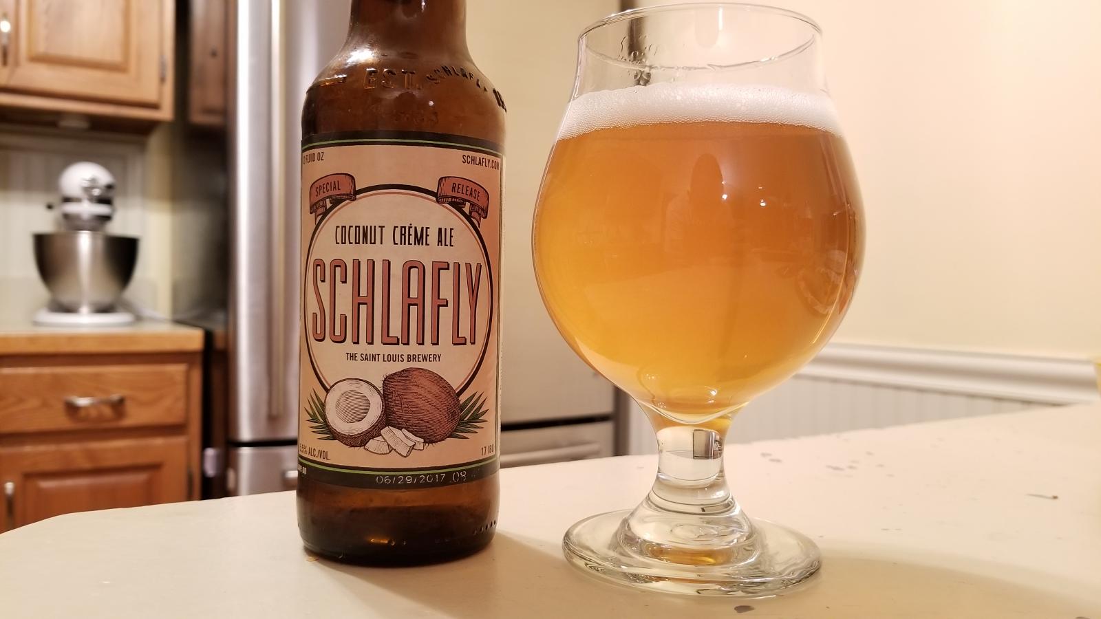 Schlafly Coconut Creme Ale