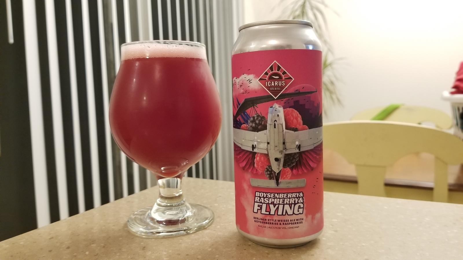 Fruited & Flying - Boysenberry & Raspberry