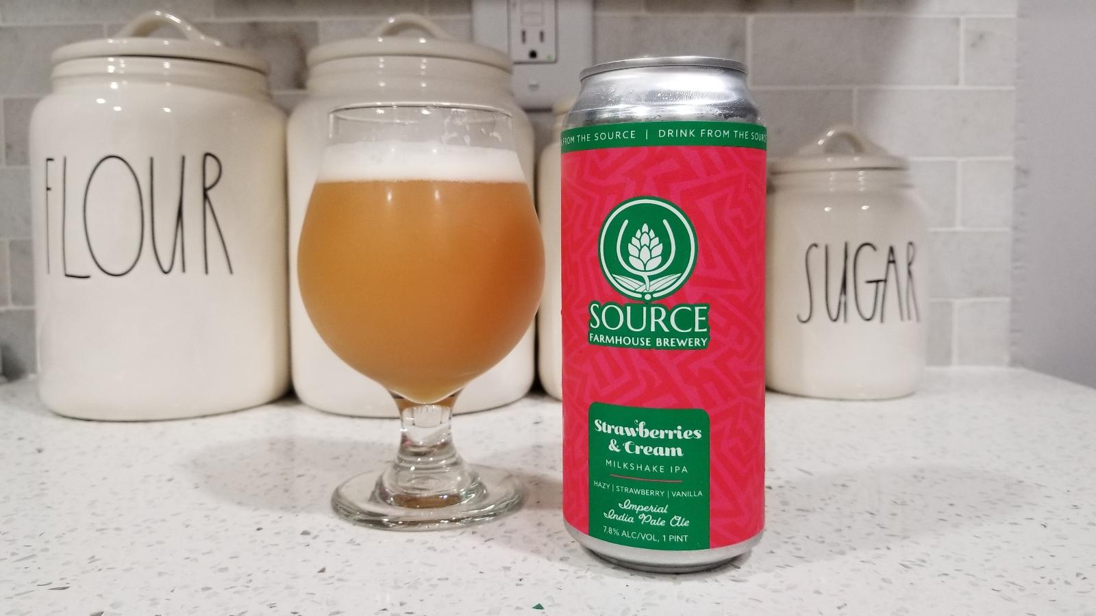 Strawberries & Cream Milkshake IPA