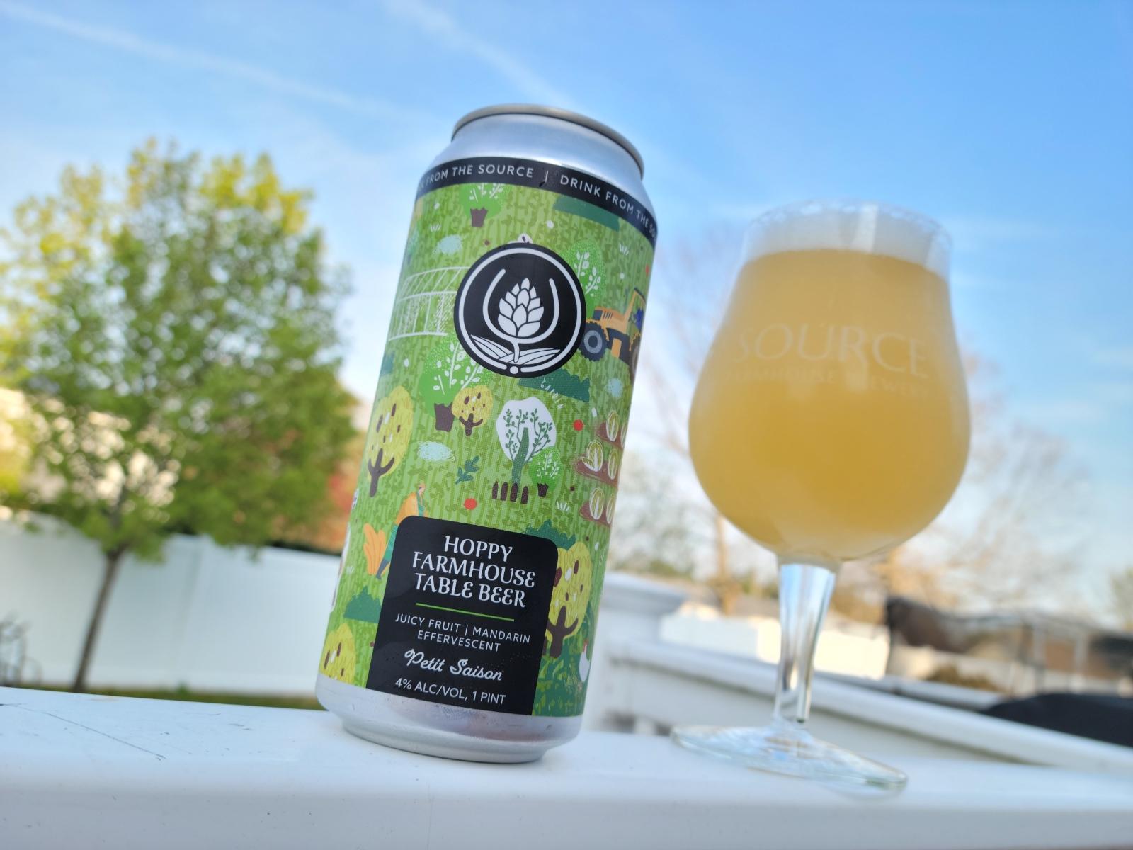 Hoppy Farmhouse Table Beer