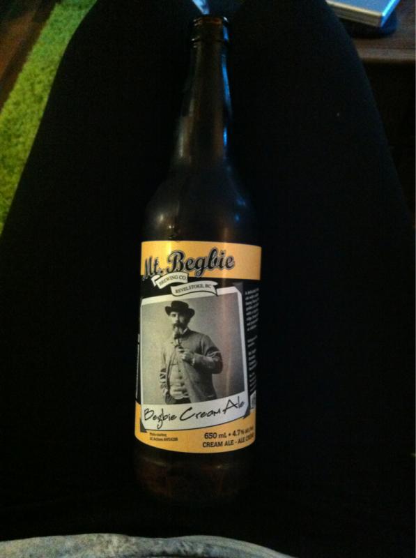 Mt Begbie Cream Ale