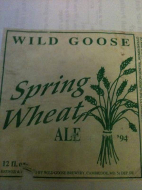 Spring Wheat Ale