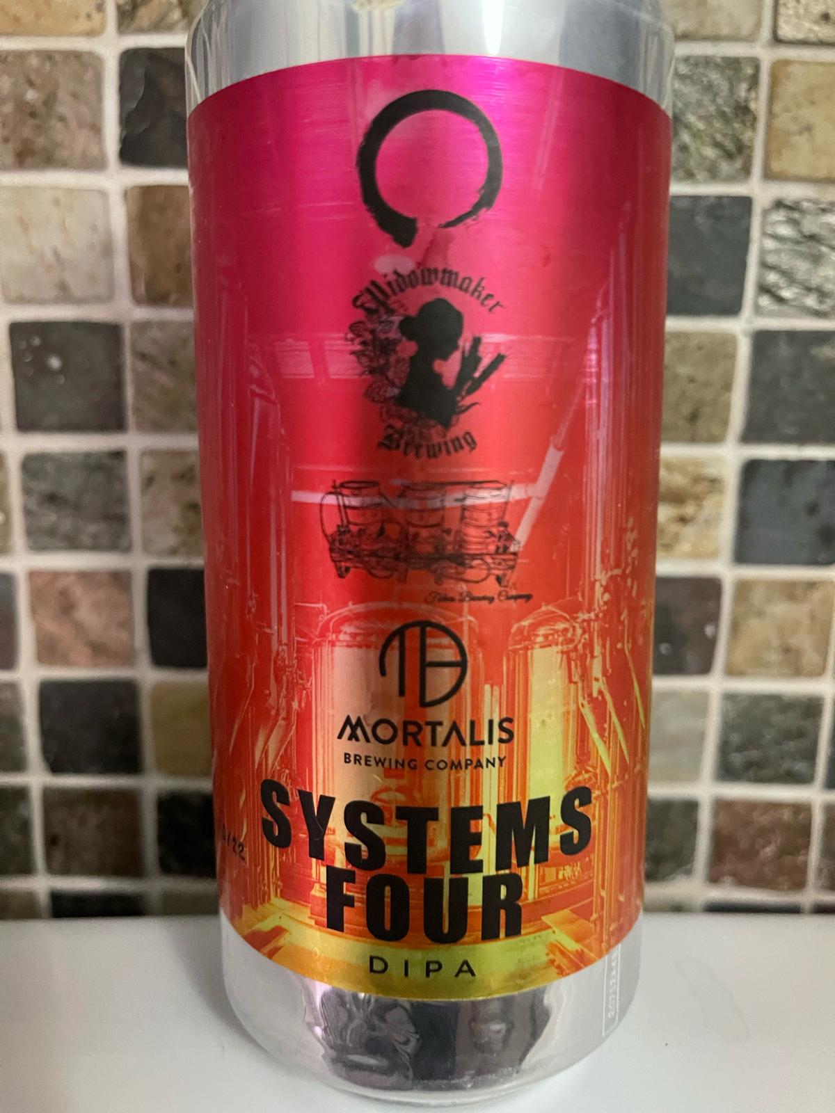 Systems Four (Collaboration with Widowmaker Brewing, Fidens Brewing, and Mortalis Brewing Co.)