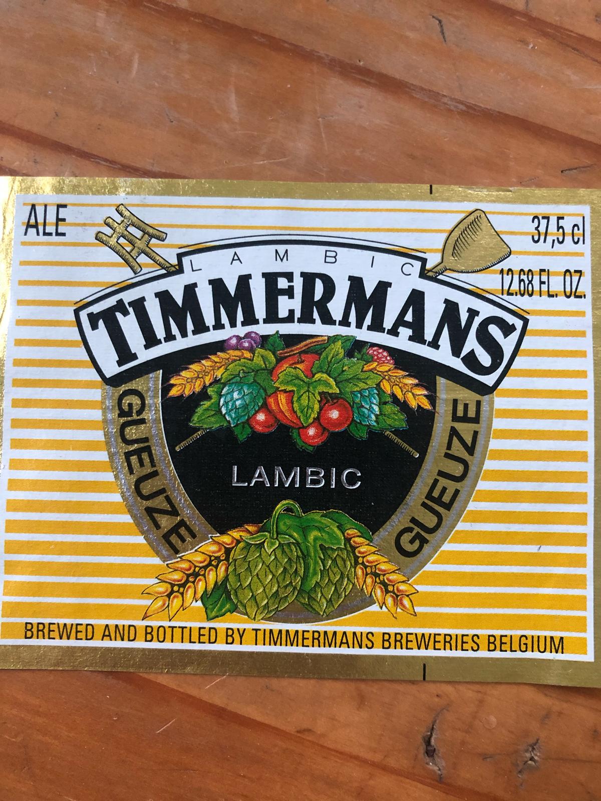 Timmermans Gueuze Lambic