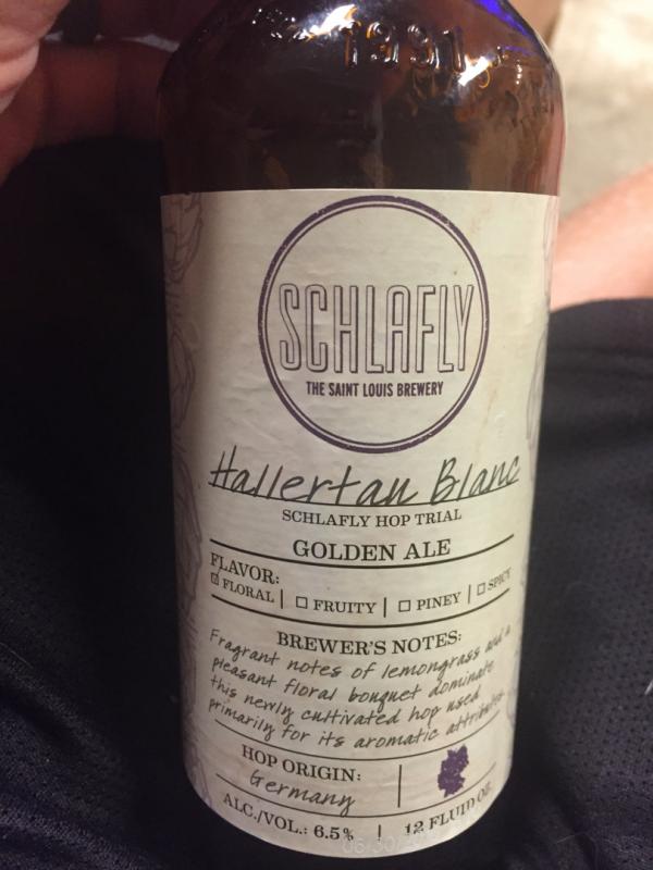 Schlafly Hallertau Blanc