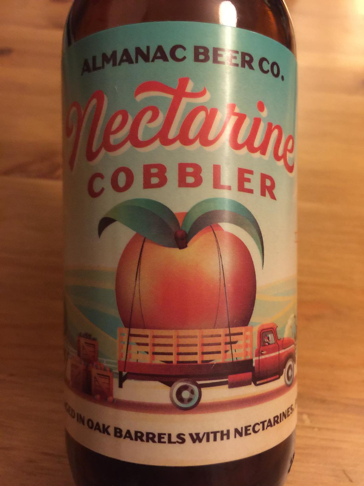 Nectarine Cobbler