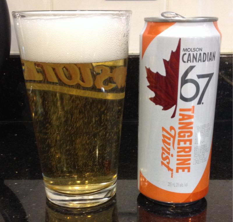 Molson Canadian 67 Tangerine Twist