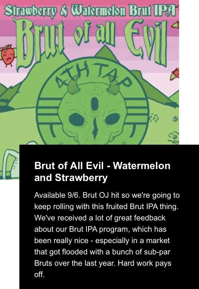 Strawberry & Watermelon Brut of All Evil