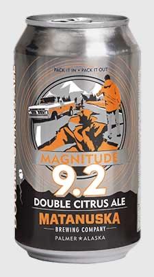 Magnitude 9.2 Double Citrus Ale