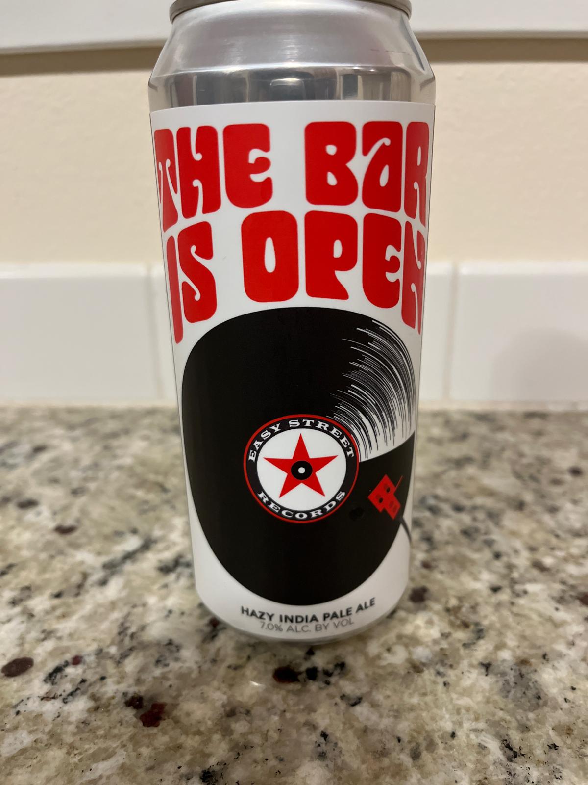 The Bar Is Open 
