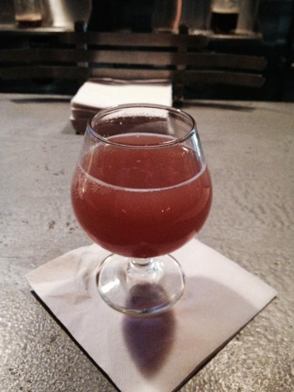 Red Wine Barrel Aged Sour With Plum