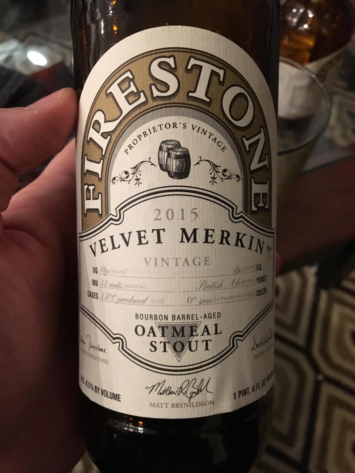 Velvet Merkin 2015 (Bourbon Barrel Aged)