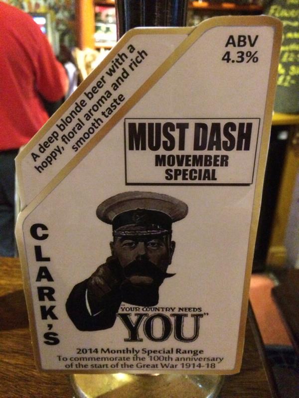 Must Dash (Movember Special)