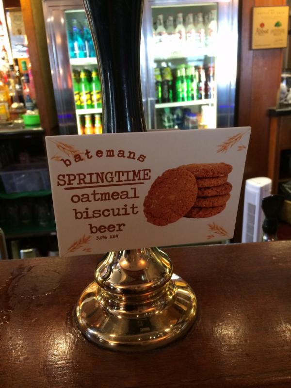 Oatmeal Biscuit Beer (springtime)