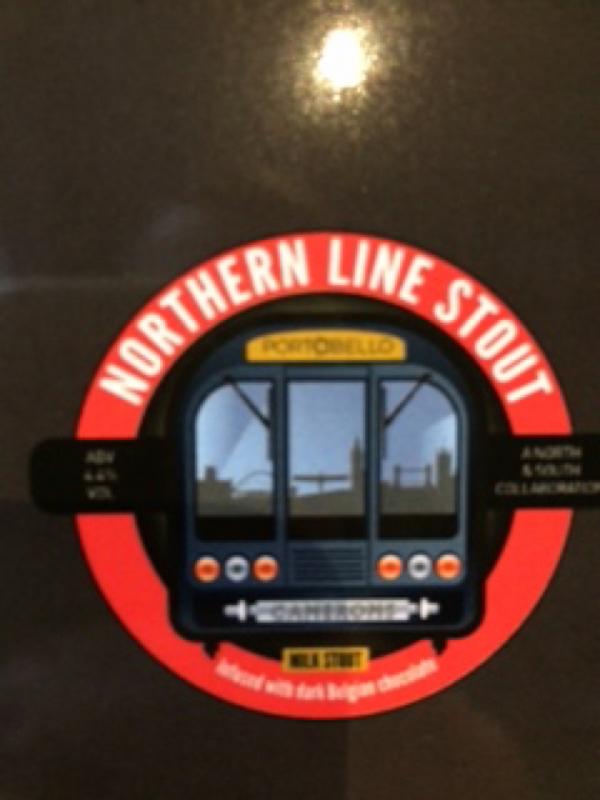 Northern Line Stout (Collaboration with Portobello Brewery)