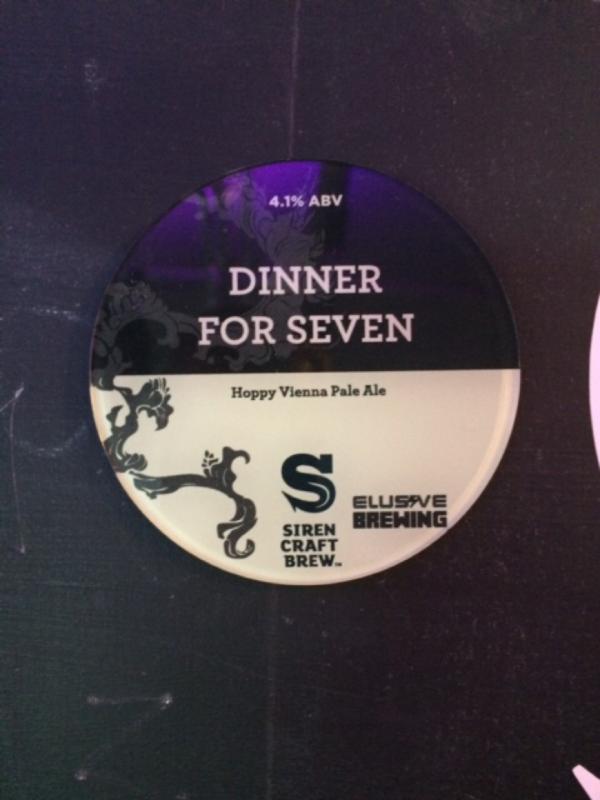 Dinner For Seven (Collaboration with Elusive Brewing)