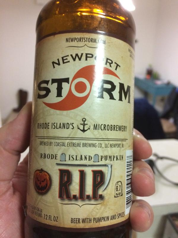 Newport Storm RIP (Rhode Island Pumpkin)