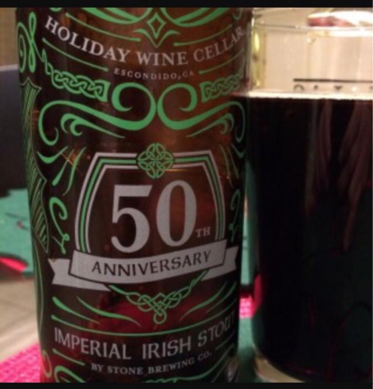 Holiday Wine Cellar 50th Anniversary Imperial Irish Stout