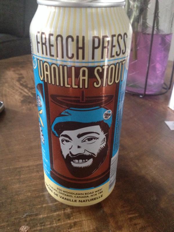 French Press Vanilla Stout