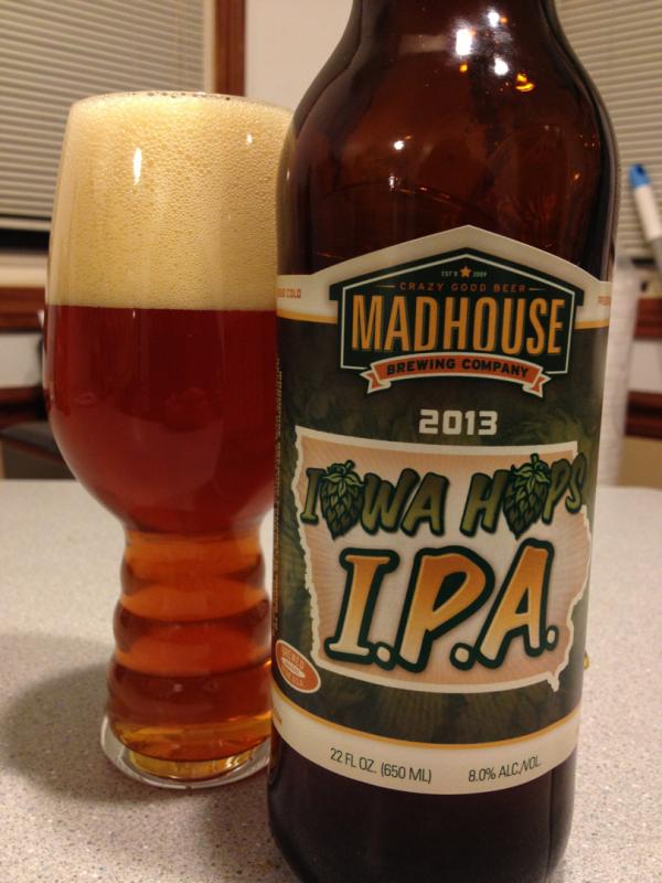 Iowa Hops IPA 2013