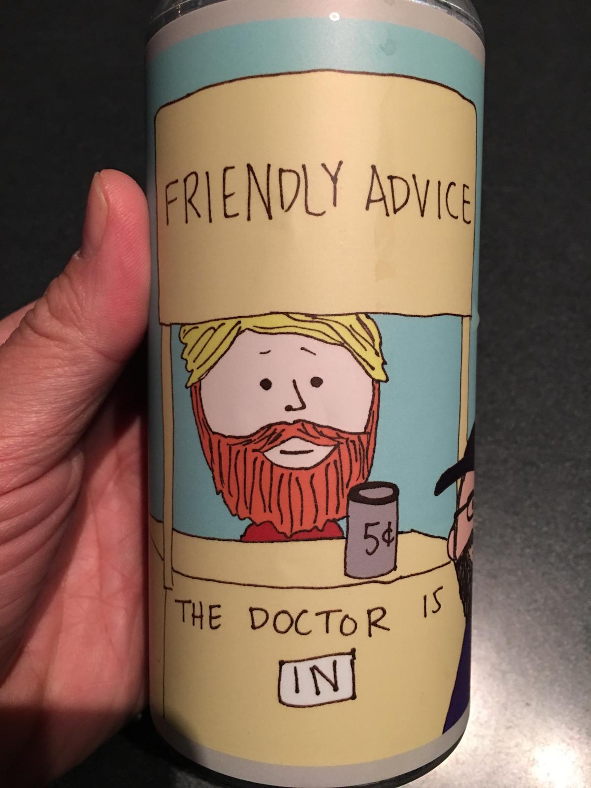 Friendly Advice DIPA (Collaboration with New Anthem)