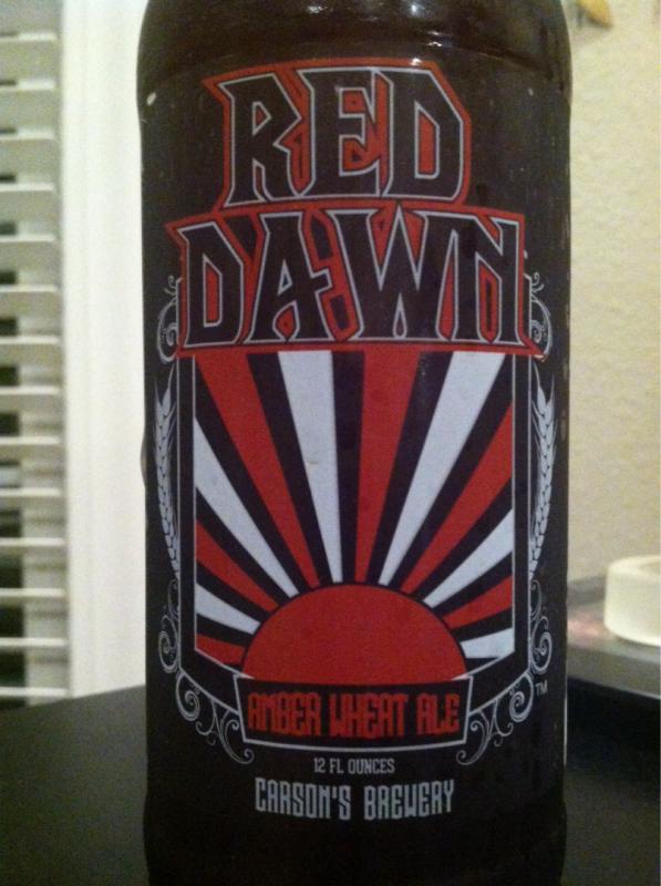 Red Dawn Amber Wheat Ale
