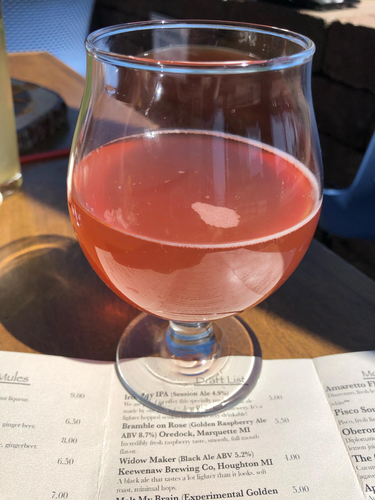 Bramble On Rose (Golden Raspberry Ale)