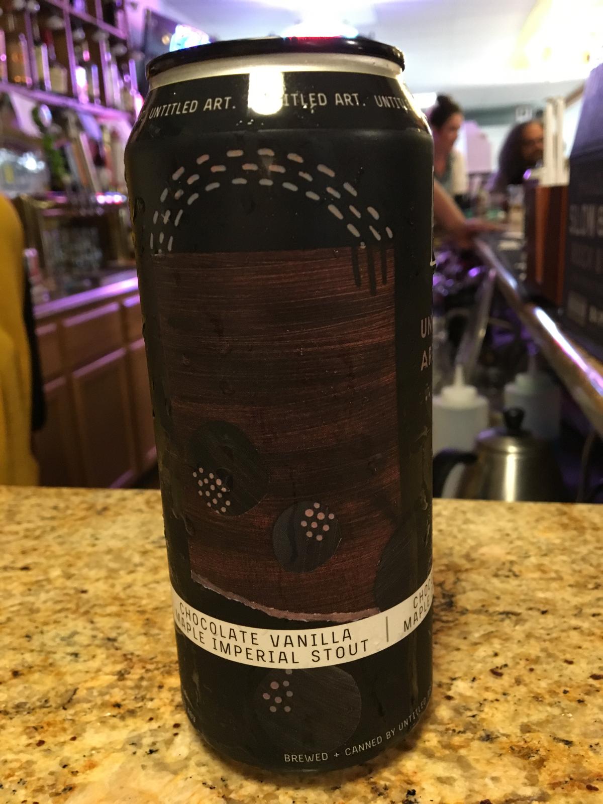 Chocolate Vanilla Maple Imperial Stout (Collaboration with Angry Chair)