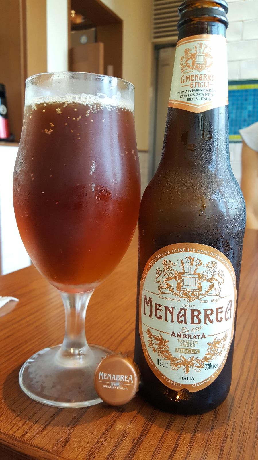 Menabrea Birra La 150° Ambrata