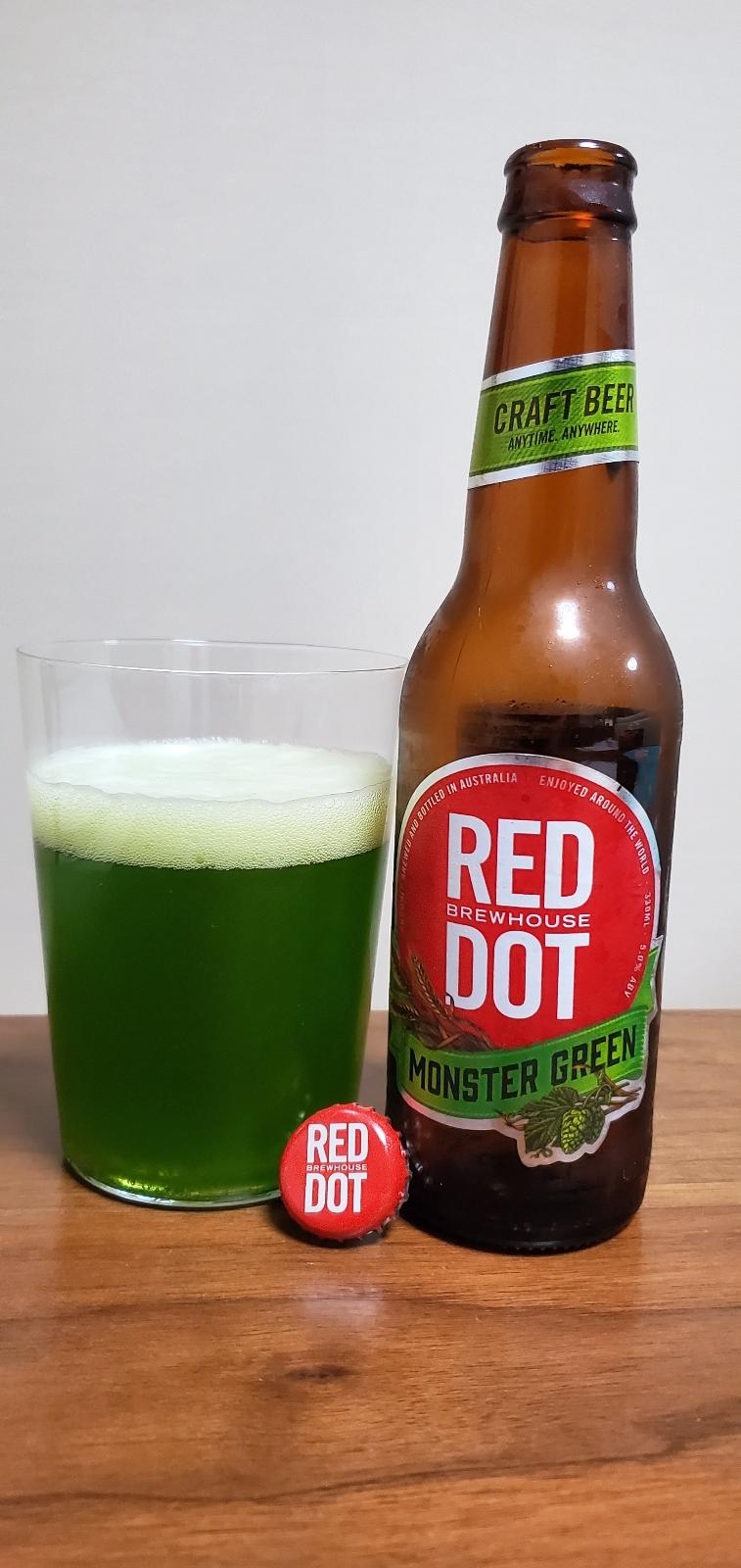 Monster Green Lager Beer