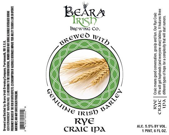 Rye Craic IPA