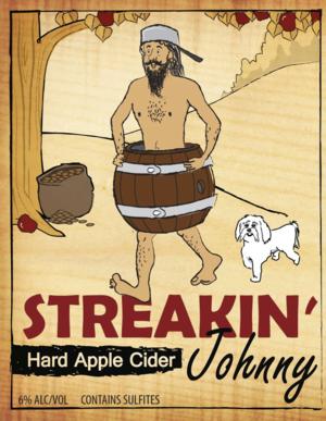 Streakin’ Johnny Hard Apple Cider