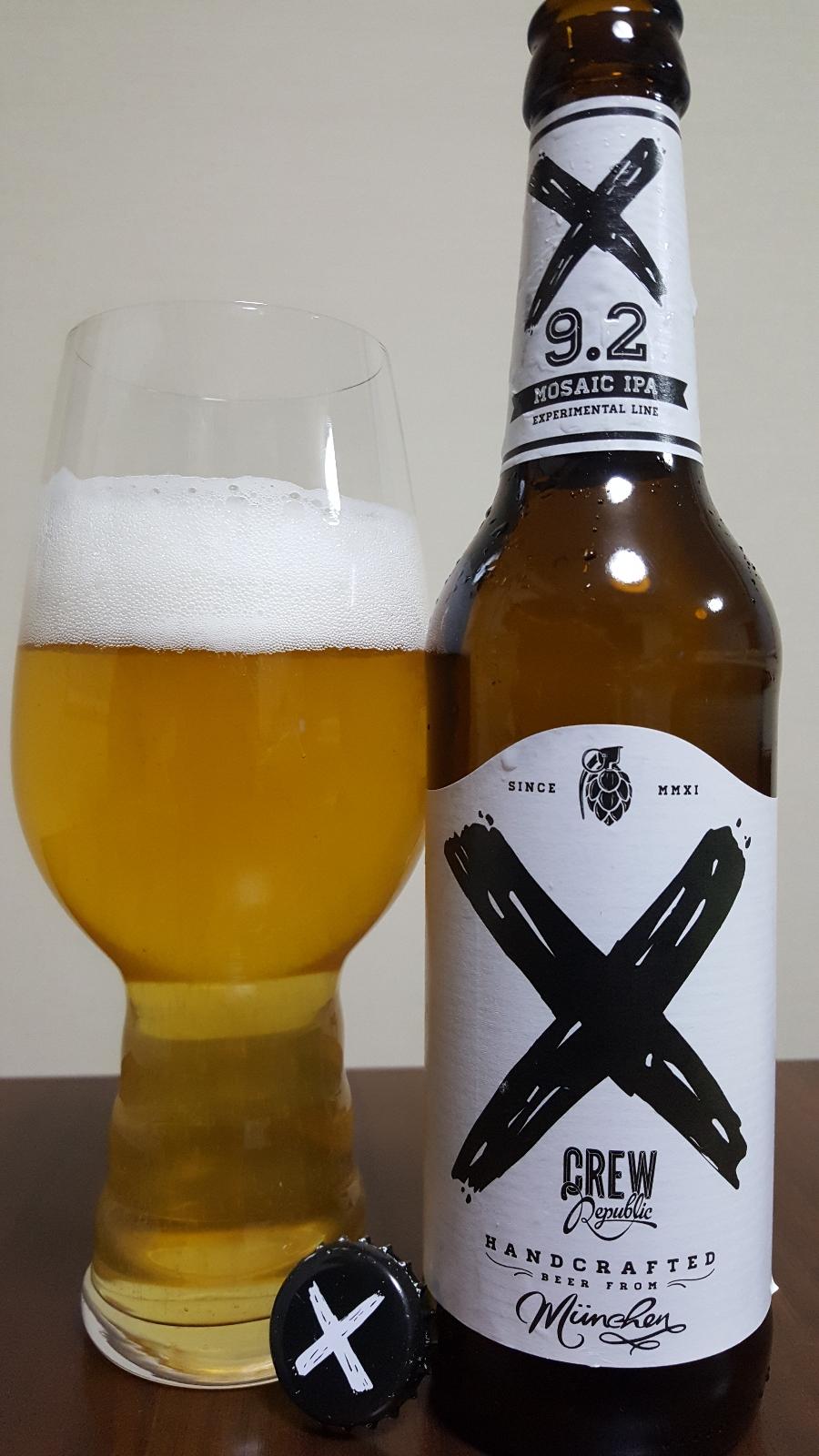 X9.2 Mosaic IPA