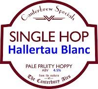 Single Hop: Hallertau Blanc