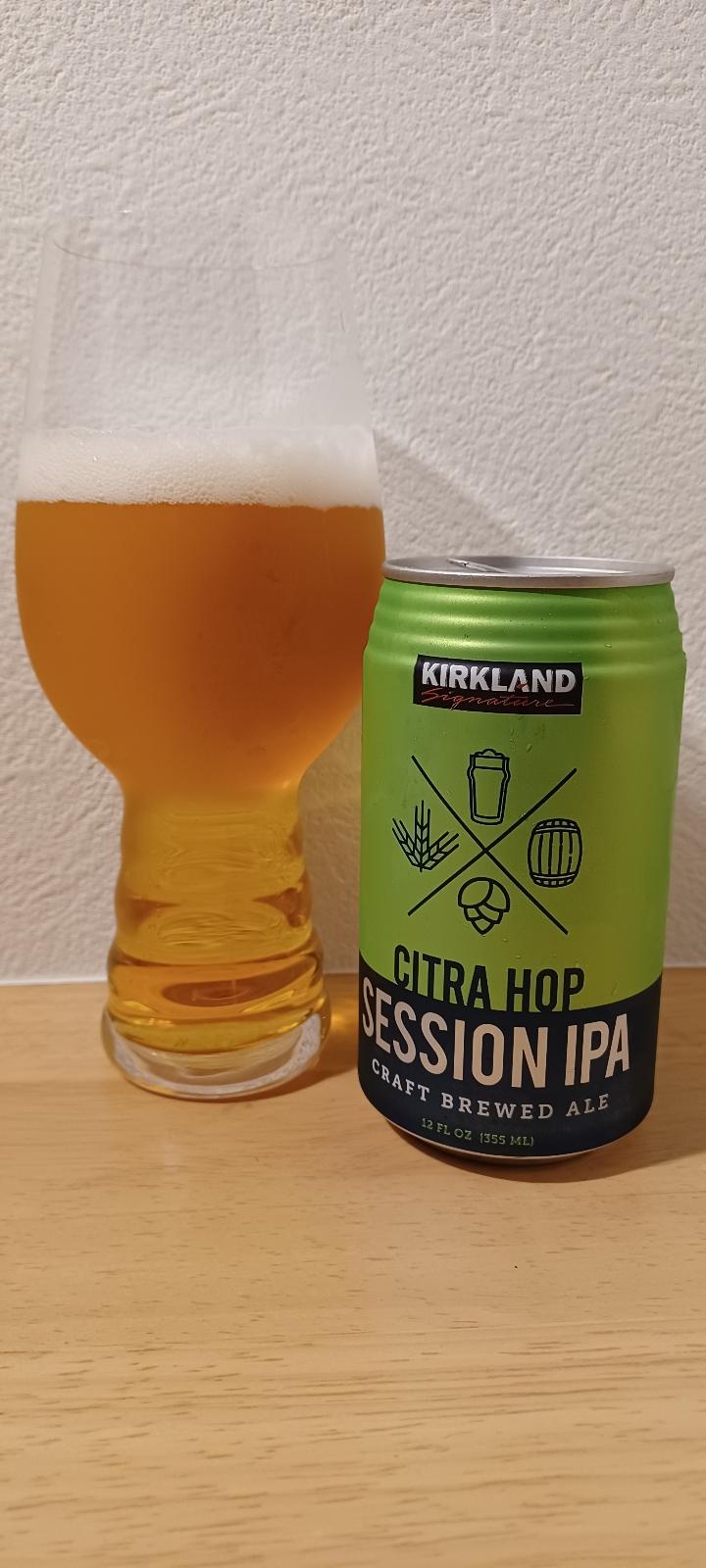 Kirkland Signature Craft Brewed Citra Hop Session IPA