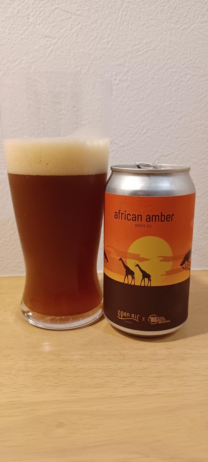 African Amber (Collaboration with Tall Boys Brewing) 