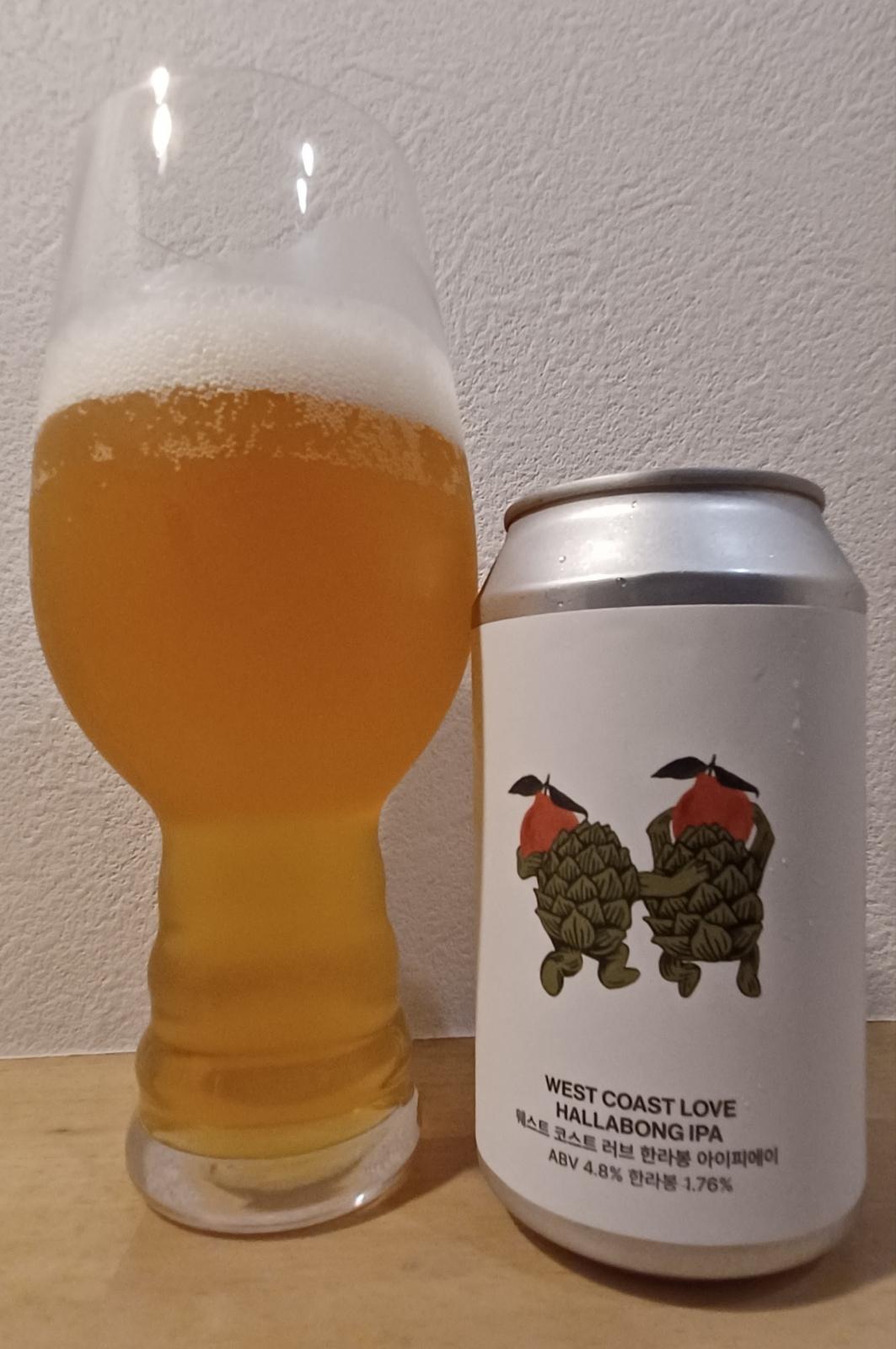 West Coast Love - Hallabong IPA (Collaboration with West Coast Brewing)