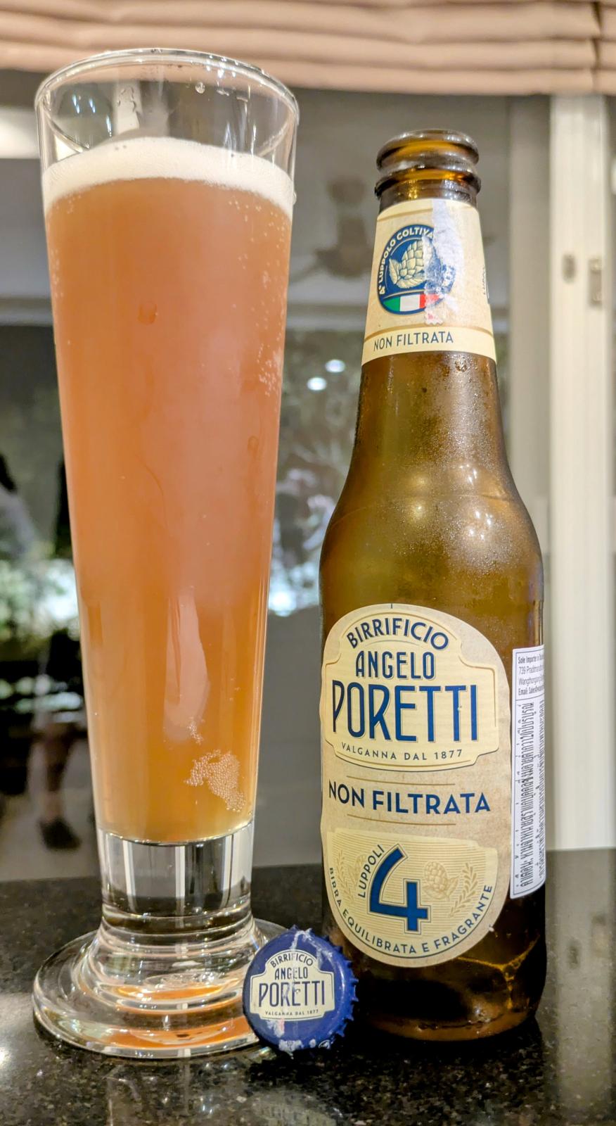 Birrificio Angelo Poretti Non Filtrata