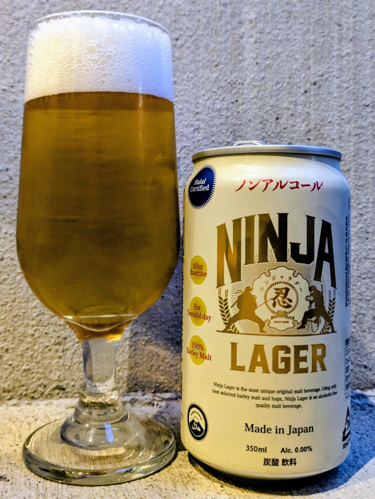 Ninja Lager - Non-Alcohol