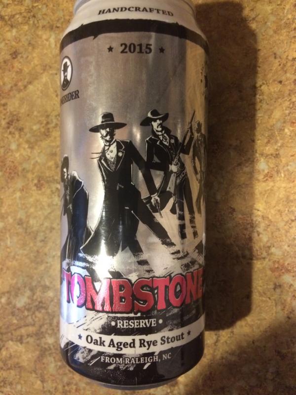 Tombstone Reserve Rye Stout