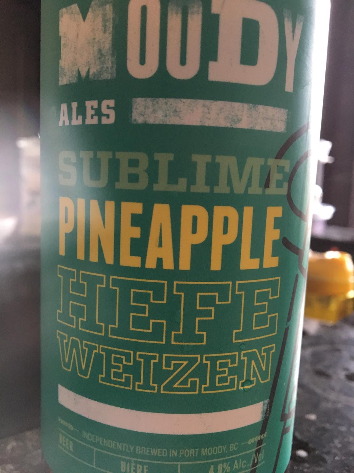 Sublime Pineapple Hefeweizen