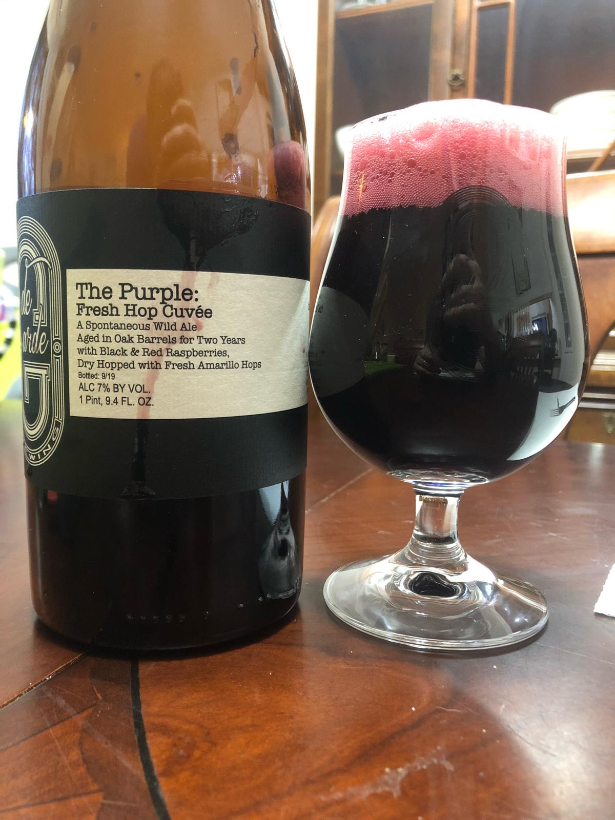 The Purple: Fresh Hop Cuvée (9/19)