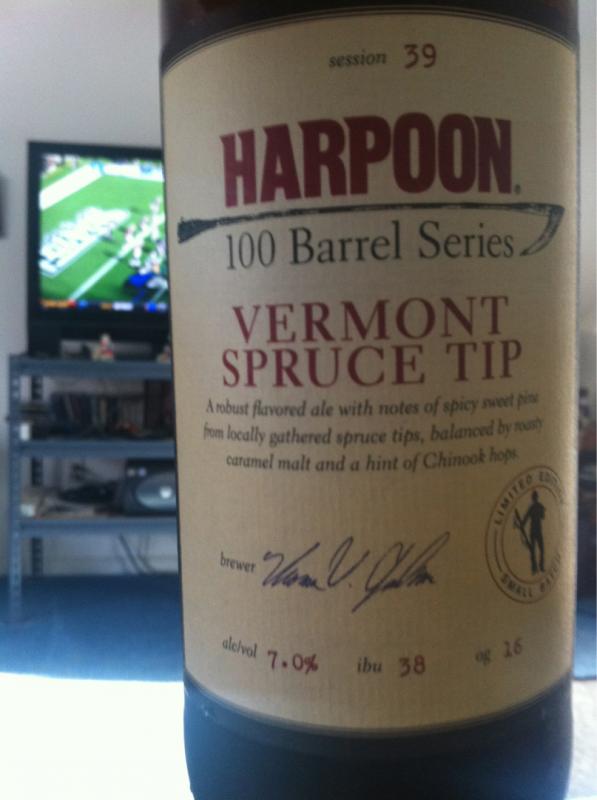 100 Barrel Series #39 - Vermont Spruce Tip Ale 