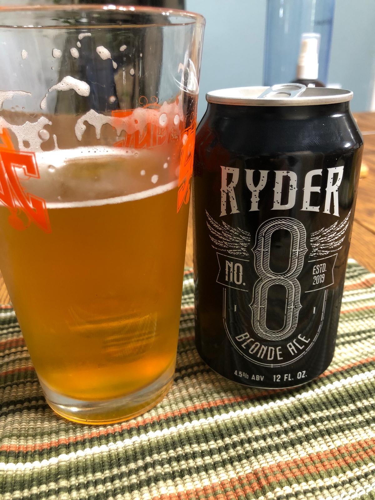 Ryder No. 8 Blonde Ale 