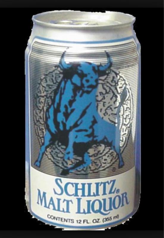 Schlitz Malt Liquor Bull