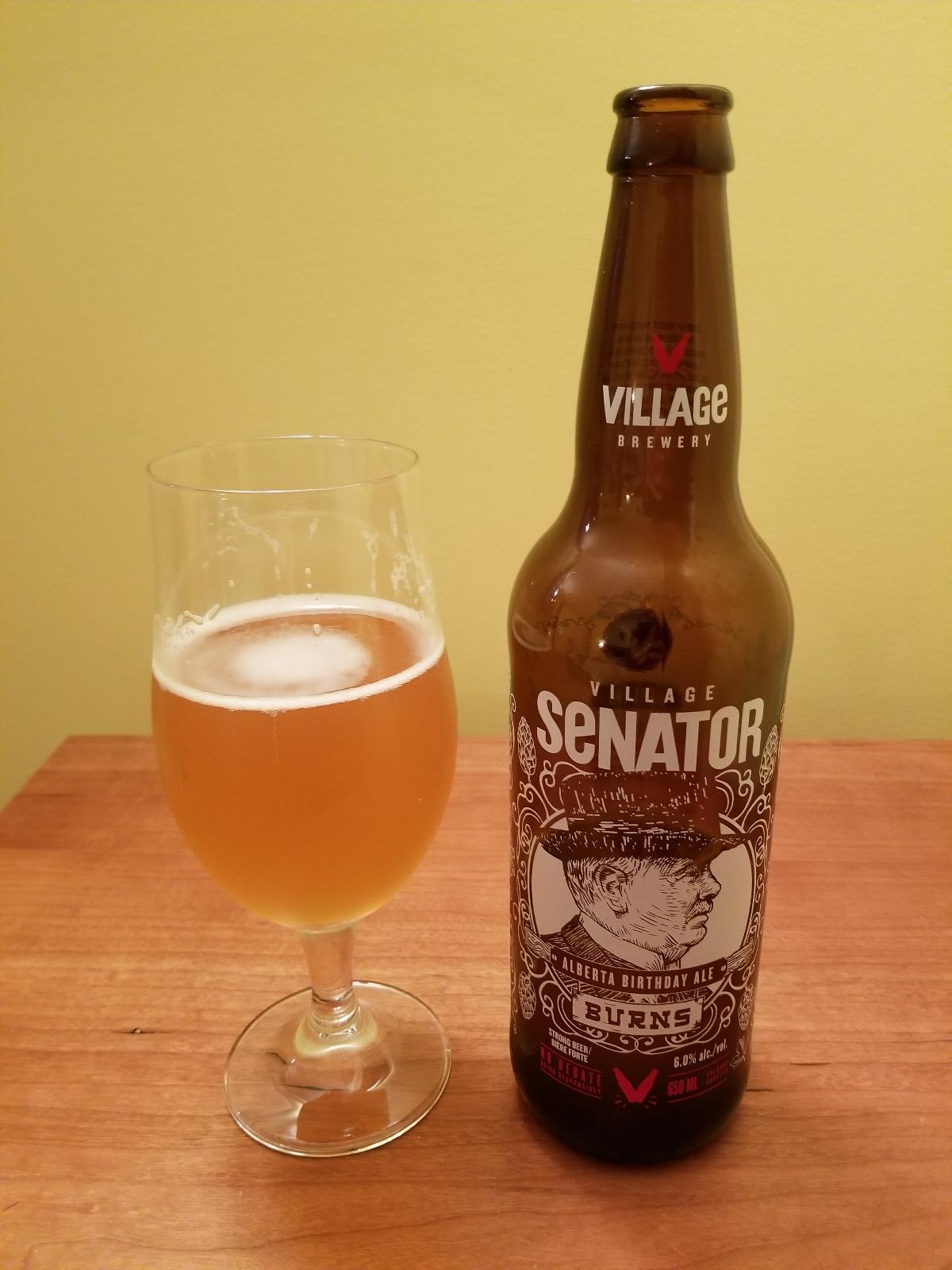 Senator: Alberta Birthday Ale - Burns