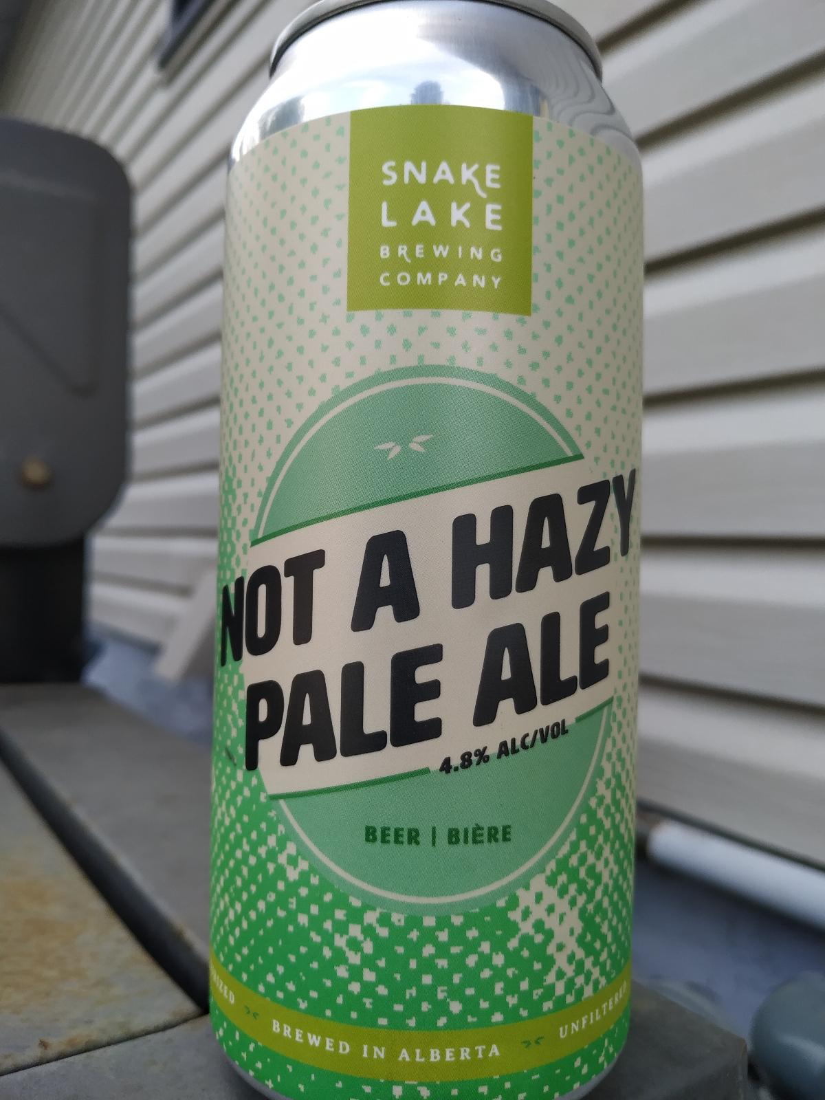 Not A Hazy Pale Ale