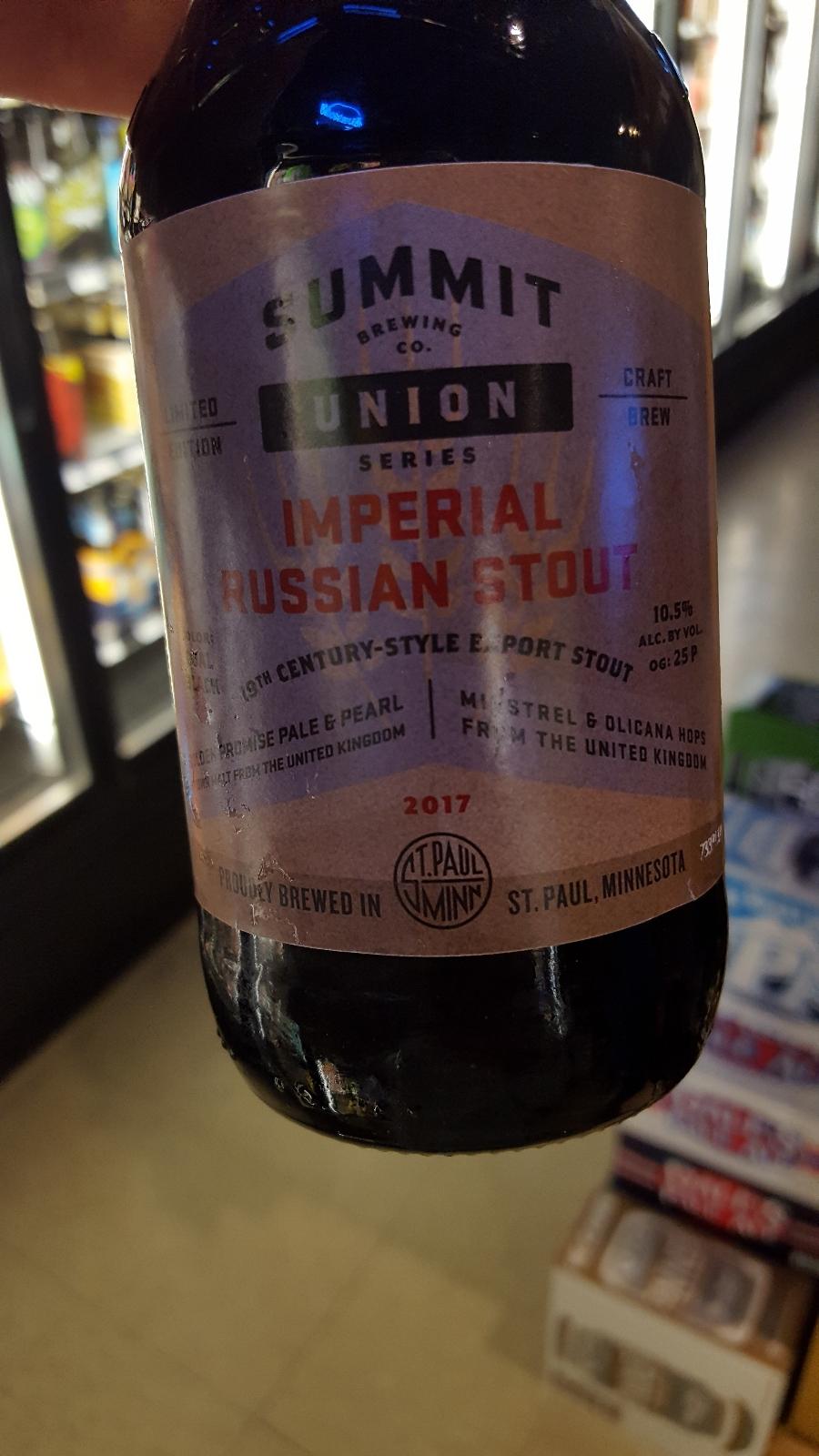 Union Series #6: Imperial Russian Stout